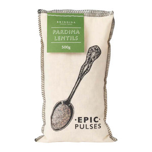 Brindisa Epic Pardina Lentils 500g. Spanish lentils with a firm texture, perfect for stews, salads and flavour-rich dishes.
