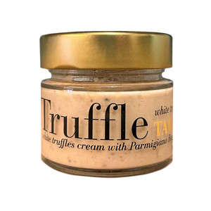 Buy Geofoods White Truffle Sauce with Parmigiano Reggiano 80g for pasta, bruschetta, steak, risotto and rich Italian-style dishes.