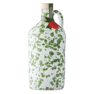 Buy Galantino Fantasia Green Extra Virgin Olive Oil 500ml, a cold-extracted Italian olive oil in a hand-decorated ceramic bottle.