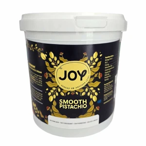 Joy Smooth Pistachio Spread 3kg. Premium Italian pistachio spread for bakeries, cafés and dessert kitchens. Ideal for fillings, toppings and pastries.