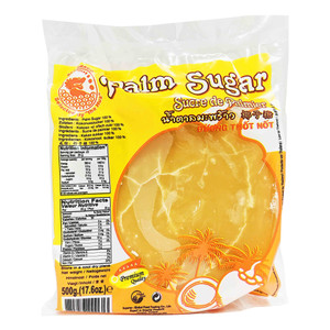Red Dragon Palm Sugar 500g with rich caramel flavour. Ideal for Thai curries, sauces, dressings, baking and authentic Southeast Asian recipes.