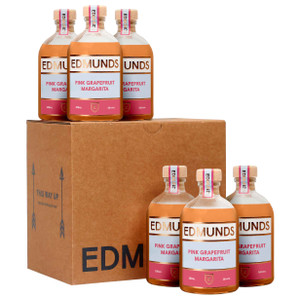Buy Edmunds Cocktails Pink Grapefruit Margarita 6 x 100ml, made with Tico Tequila, pink grapefruit and lime for a bold ready-to-shake cocktail.