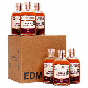 Buy Edmunds Cocktails Passion Fruit Martini 6 x 100ml, made with Sapling Vodka and passion fruit for a smooth ready-to-shake tropical cocktail.