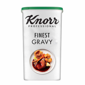 Buy Knorr Professional Finest Gravy 1.14kg for rich roasted flavour, silky texture and instant preparation. Makes 12 litres of smooth, versatile gravy.