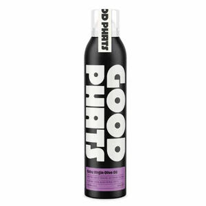 Good Phats Spanish Extra Virgin Olive Oil Spray 200ml is cold-pressed in Spain with a fruity, smooth flavour for cooking, air frying and finishing.