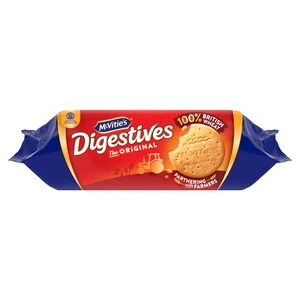 McVitie’s Digestive Biscuits 315g are classic crisp, crumbly biscuits for tea breaks, cheesecake bases, tiffin, baking and easy desserts.