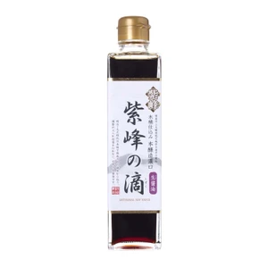 Shibanuma Shoyu Jozo Shiho no Shizuku Artisanal Soy Sauce is traditionally barrel-fermented for a rich, mellow umami flavour with subtle woody notes.
