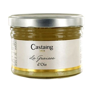 Buy Castaing Goose Fat 320g at i4C. Traditional French cooking fat for crispy roast potatoes, roasted vegetables, confit and classic cassoulet.