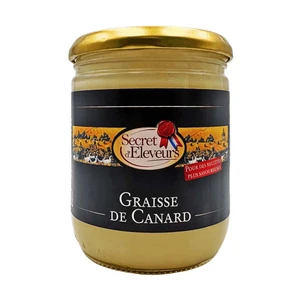 Buy Secret d'Eleveurs Duck Fat 320g at i4C. Traditional French cooking fat, perfect for crispy roast potatoes, sautéed vegetables and duck confit.
