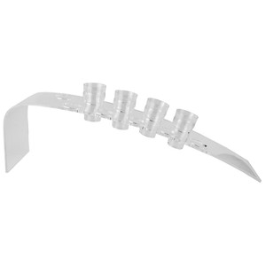 10 Hole Acrylic Display Stand for serving cones, appetisers, or drinks. Durable, clear design ideal for events, buffets, and restaurant service. 10 Hole Acrylic Display Stand for serving cones, appetisers, or drinks. Durable, clear design ideal for events, buffets, and restaurant service.