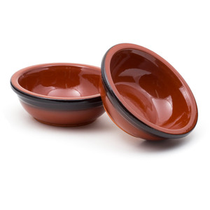 Traditional terracotta cazuela bowl 9cm for tapas, appetisers, baking and serving. Microwave and dishwasher safe, ideal for home cooking and entertaining. Traditional terracotta cazuela bowl 9cm for tapas, appetisers, baking and serving. Microwave and dishwasher safe, ideal for home cooking and entertaining.
