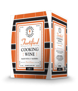 Orange and black box of Gourmet Classic Fortified Cooking Wine Madeira 4.8% 3L