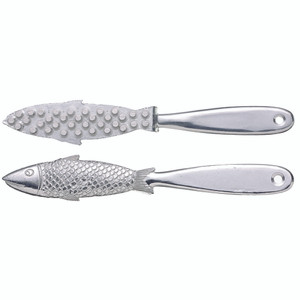 Kitchencraft Fish Scaler with stainless steel teeth for quick, easy fish preparation. Durable, rust-resistant, and ideal for home or professional kitchens. Kitchencraft Fish Scaler with stainless steel teeth for quick, easy fish preparation. Durable, rust-resistant, and ideal for home or professional kitchens.