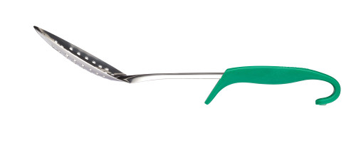 MASTERCLASS STAINLESS STEEL GREEN SLOTTED SPOON