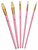 KitchenCraft Pack of 5 Sugarcraft Decorating Brushes. Durable, precise and versatile set for painting, detailing, and finishing sugarcraft and cake designs. KitchenCraft Pack of 5 Sugarcraft Decorating Brushes. Durable, precise and versatile set for painting, detailing, and finishing sugarcraft and cake designs.