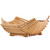 Shop Bamboo Serving Basket 21cm. Sustainable, lightweight basket for bread, fruit, snacks or table displays. Stylish and practical for home or restaurant dining.