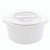 The Pordamsa Cassoulet with Lid 250ml is a stylish porcelain dish for oven-to-table cooking. Perfect for individual portions of casseroles, bakes or desserts.