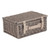 Shop the 14" Antique Wash Hamper, a natural willow wicker picnic basket with buckle fastenings and carry handle, ideal for picnics, gifts and food hampers.
