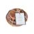 Artesa Set of Three Acacia Wood Serving Bowls in 12.5cm, 10cm and 8cm sizes, perfect for serving olives, nuts, dips, snacks and grazing boards.