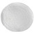 Pordamsa Arbre Matt Plate 24cm is a white porcelain plate with a distinctive tree-ring texture, designed for contemporary starters, desserts and creative plating.