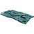 Pordamsa Mar Green Glass Tray 28cm with a contemporary organic design, ideal for creative plating, starters, seafood, desserts and sharing dishes.