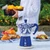 Bialetti Dolce & Gabbana Mediterranean Blue Moka Express 3 Cup with free Perfetto Moka coffee. Iconic Italian stovetop coffee maker.