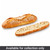 Bridor part-baked frozen baguettes 50 x 140g. Rustic French-style bread with crisp crust and soft crumb, ready to bake in minutes.