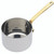MasterClass Stainless Steel 6.5cm Serving Saucepan ideal for stylishly serving sauces sides and desserts. Durable design perfect for home or restaurant use.