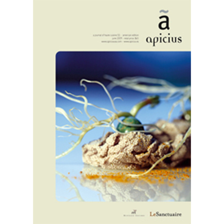 Apicius #02 June 2009 features 60 haute cuisine recipes, techniques, and culinary insights for professional chefs and fine dining enthusiasts.