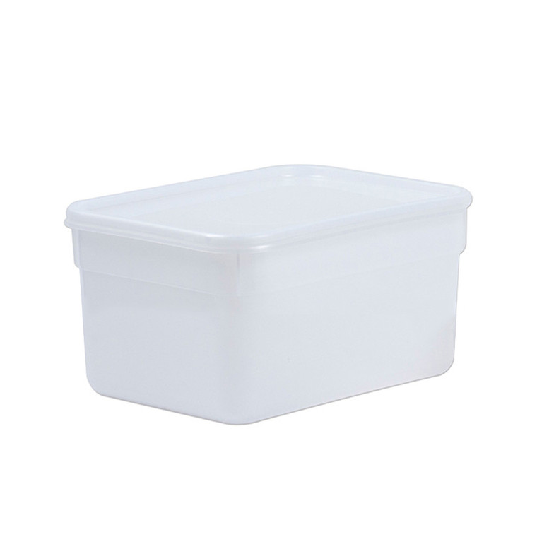 Durable 2 litre plastic tub made from food-grade polypropylene. Ideal for storing, freezing, and transporting food. Stackable and dishwasher safe. Durable 2 litre plastic tub made from food-grade polypropylene. Ideal for storing, freezing, and transporting food. Stackable and dishwasher safe.
