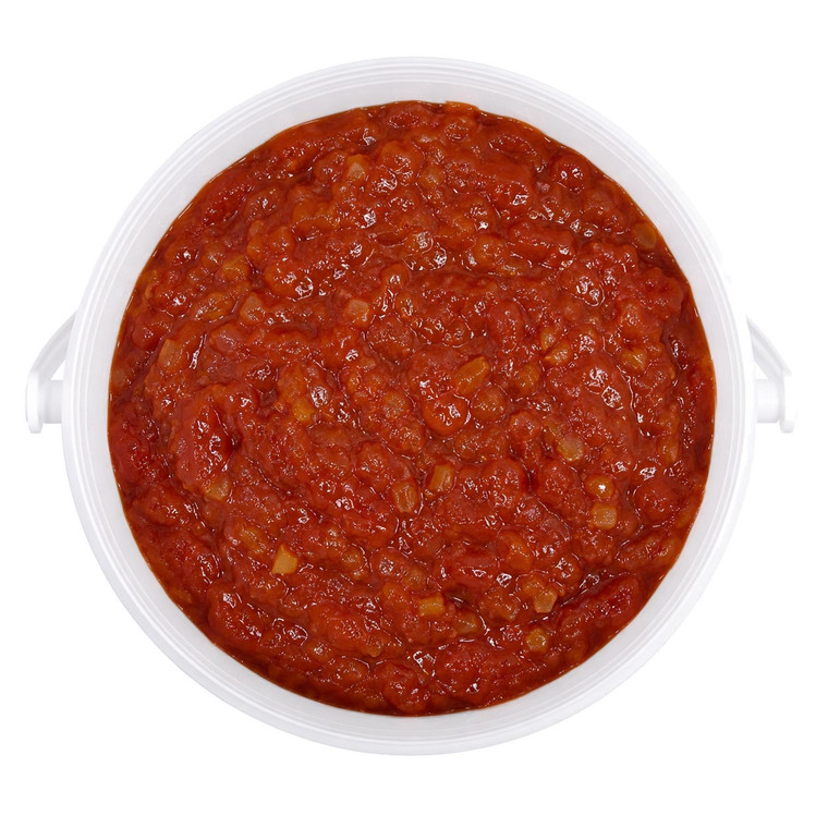 Stokes Tomato Chutney 2kg made with tomatoes, apples and raisins. A rich, chunky condiment perfect for sandwiches, cheese, curries and roasts.