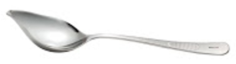 Shop the Mercer Culinary Saucier Spoon with Spout 21.6cm. Stainless steel spoon with deep bowl and spout for precise pouring of sauces and gravies. Shop the Mercer Culinary Saucier Spoon with Spout 21.6cm. Stainless steel spoon with deep bowl and spout for precise pouring of sauces and gravies.