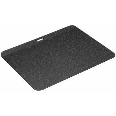 Shop MasterClass Vitreous Enamel Baking Sheet 35cm x 28cm. Heavy-duty steel tray with non-stick enamel coating. Oven, hob, freezer, and dishwasher safe.