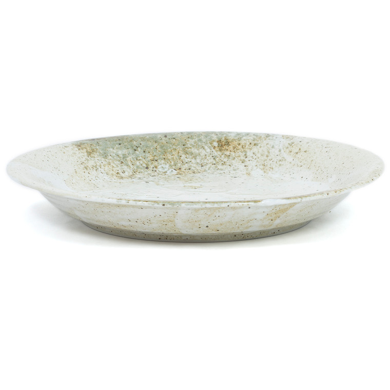 Yukishino Plate 27.5cm. Japanese stoneware plate with textured finish, ideal for ramen, soba, noodles, grilled dishes and everyday dining. Yukishino Plate 27.5cm. Japanese stoneware plate with textured finish, ideal for ramen, soba, noodles, grilled dishes and everyday dining.