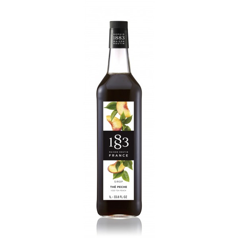 Buy 1883 Maison Routin Peach Iced Tea Syrup 1L. Premium French syrup blending juicy peach with iced tea flavour. Perfect for iced teas, cocktails, and desserts. Buy 1883 Maison Routin Peach Iced Tea Syrup 1L. Premium French syrup blending juicy peach with iced tea flavour. Perfect for iced teas, cocktails, and desserts.
