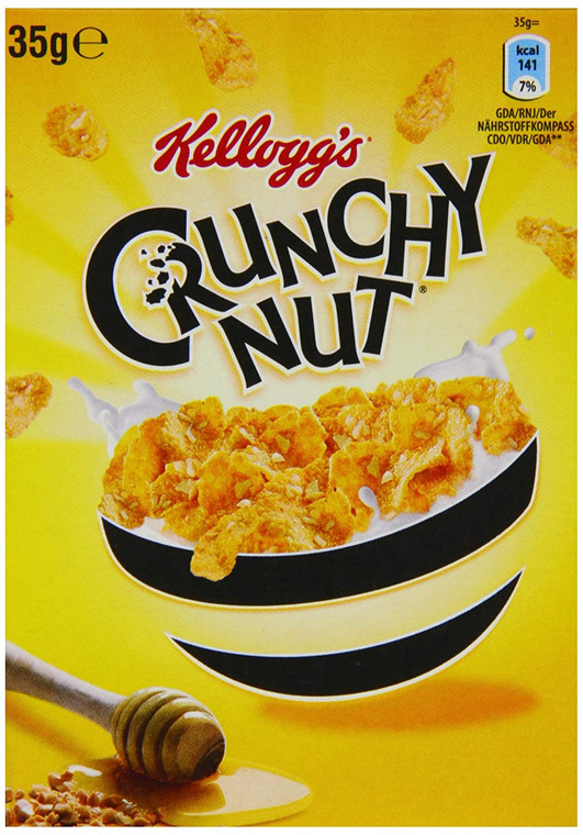 Buy Kellogg's Crunchy Nut Cornflakes 40 x 35g. A handy bulk cereal multipack with portion packs for quick tasty breakfasts and snacks on the go.