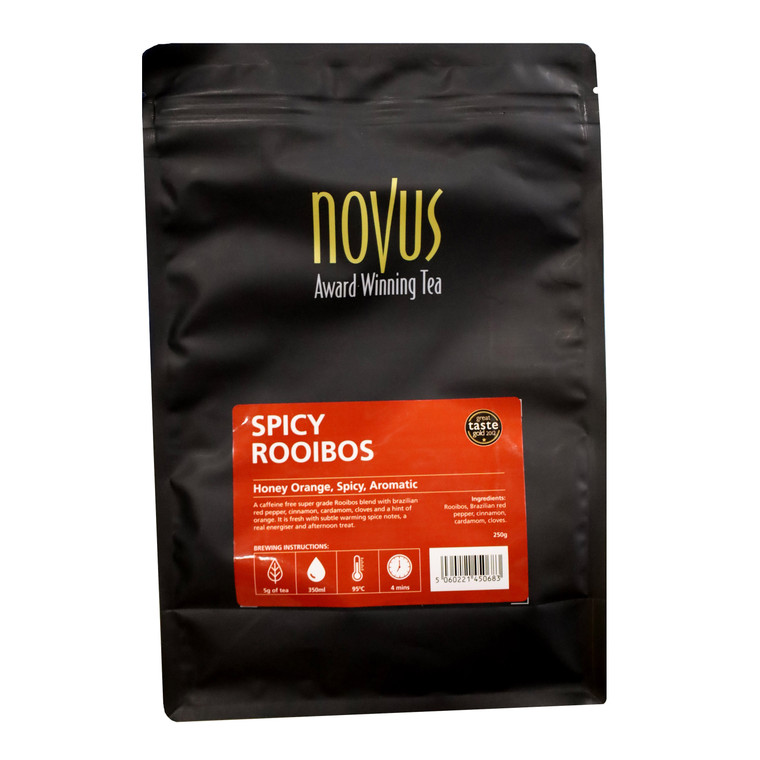 NOVUS SPICY ROOIBOS TEA X 25 PYRAMID