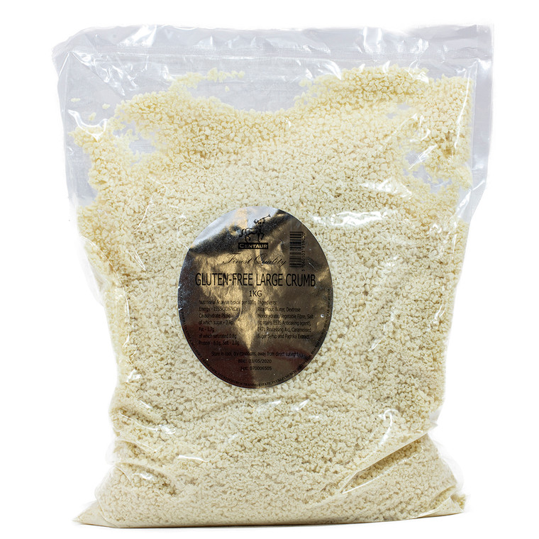 Centaur Gluten Free Panko Type Crumb 1kg offers a light, crispy coating ideal for frying, baking and air frying. A versatile breadcrumb for everyday cooking.