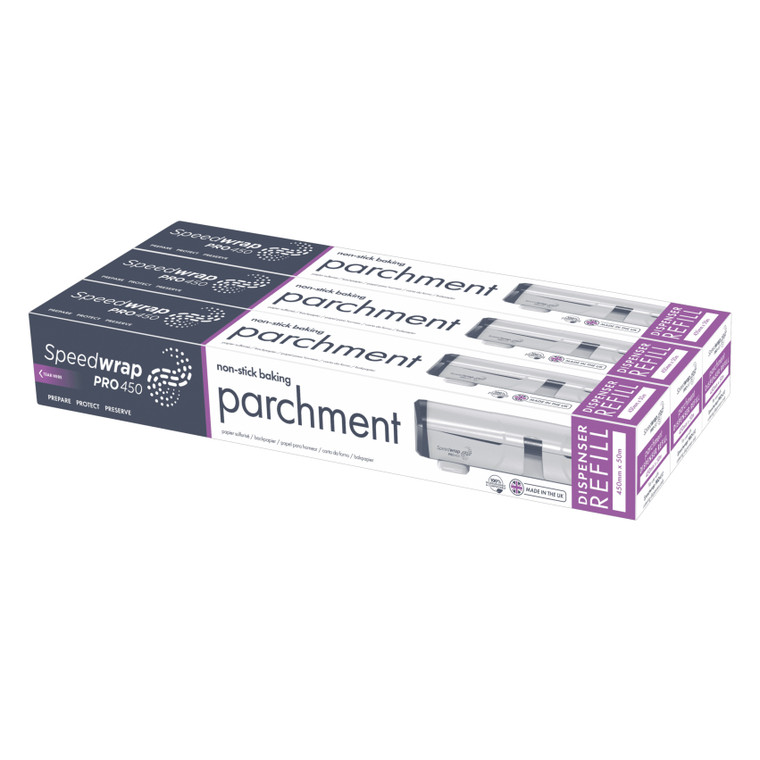 SPEEDWRAP BAKING PARCHMENT 450MM X 50M 3 PACK