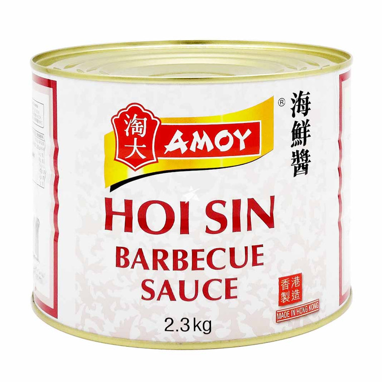 Amoy Hoi Sin Barbecue Sauce 2.3kg is a sweet and savoury Asian style sauce ideal for glazing, dipping and everyday cooking in stir-fries, barbecue and noodle dishes.
