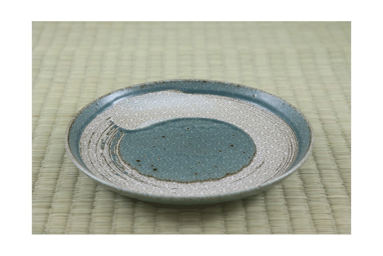 Sayadomoe Sabiasagi Plate 21.6cm