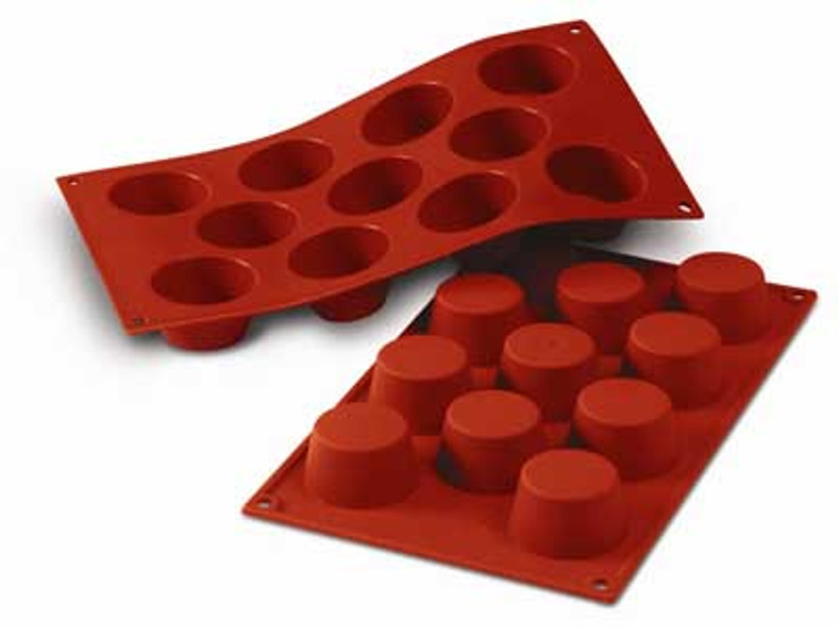 Shop the Silikomart Small Muffin Silicone Mould 11 Cup. A non-stick, oven-safe silicone tray for evenly baked muffins and mini cakes.