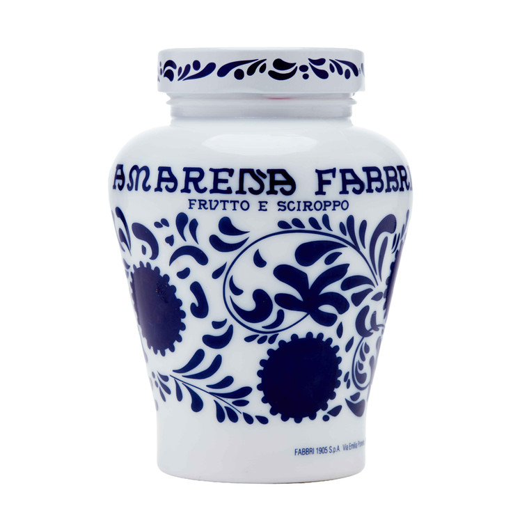 Buy Fabbri Amarena Cherries 600g at Infusions4chefs. Authentic Italian wild cherries in rich syrup, perfect for desserts, baking, cocktails and ice cream.