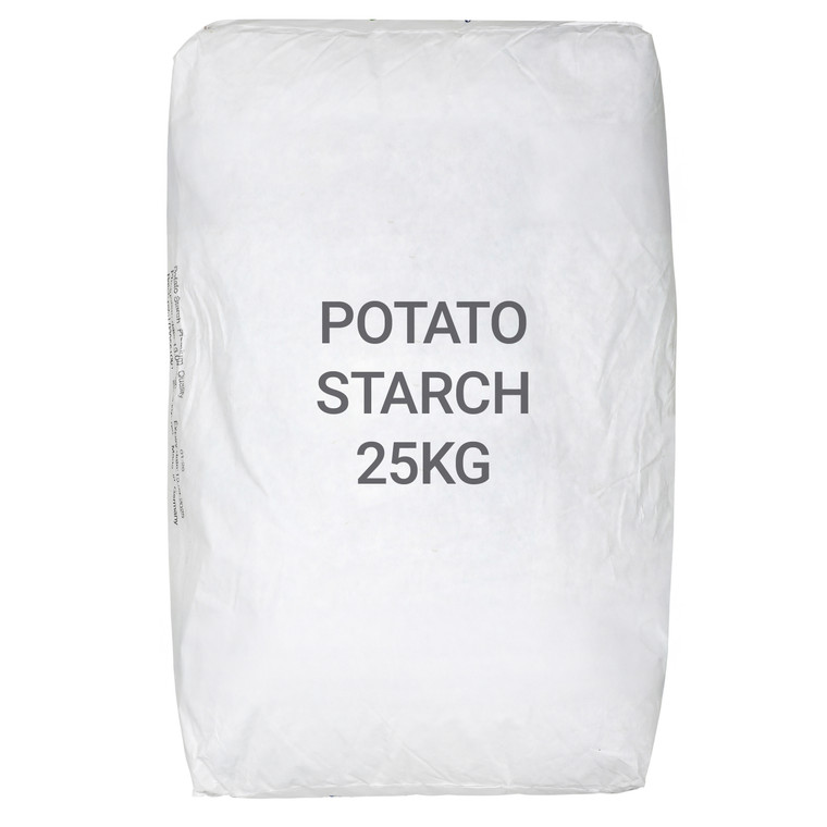 Potato Starch 25kg for professional kitchens. Ideal for thickening sauces, crisp frying, baking and large-scale food production with consistent results.
