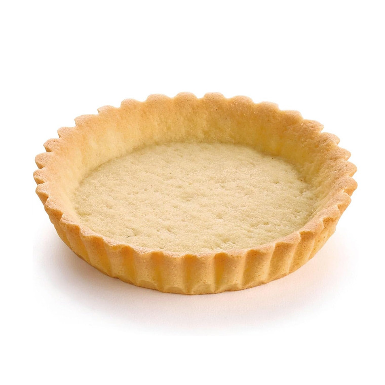 Pidy Neutral Shortcrust Fluted Tartlets 8.5cm x 135. Ready-baked pastry cases for sweet and savoury fillings, ideal for catering and foodservice.