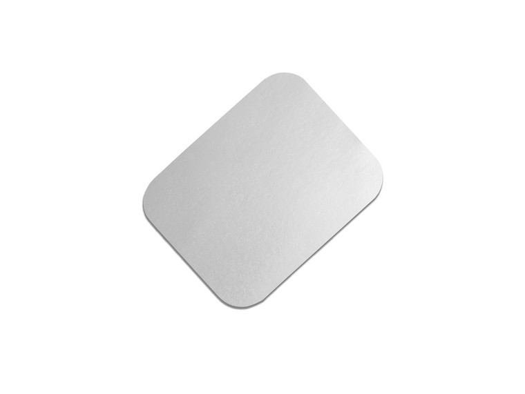 No. 2 Rectangular Takeaway Lids x 1000 for compatible foil food containers, ideal for covering, labelling and organising takeaway and catering orders.