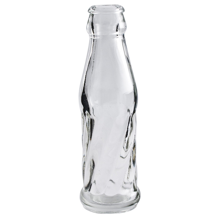 Mini Glass Cola Bottle 5cl for drinks, liqueurs, sauces or decorative use. A stylish, reusable glass bottle with vintage charm and endless uses.