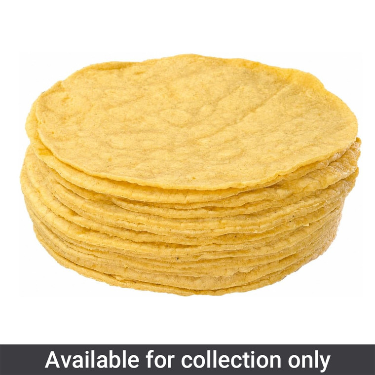 Buy Comida Latina 6'' Yellow Corn Tortillas x 720 at i4C. Frozen 6-inch corn tortillas for crispy tacos, tostadas, taco baskets and tortilla chips.