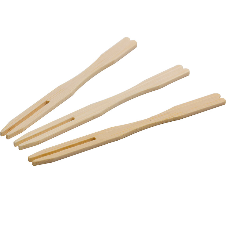 Buffet Forks 9cm x 100 made from biodegradable wood. Buffet Forks 9cm x 100 made from biodegradable wood.