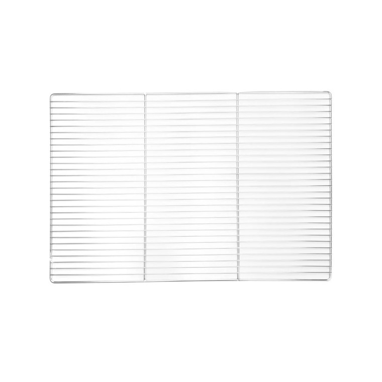 Vogue Cooling Rack 600 x 400mm M930 robust stainless steel grid for faster cooling, easy dishwasher cleaning and versatile baking use. Vogue Cooling Rack 600 x 400mm M930 robust stainless steel grid for faster cooling, easy dishwasher cleaning and versatile baking use.